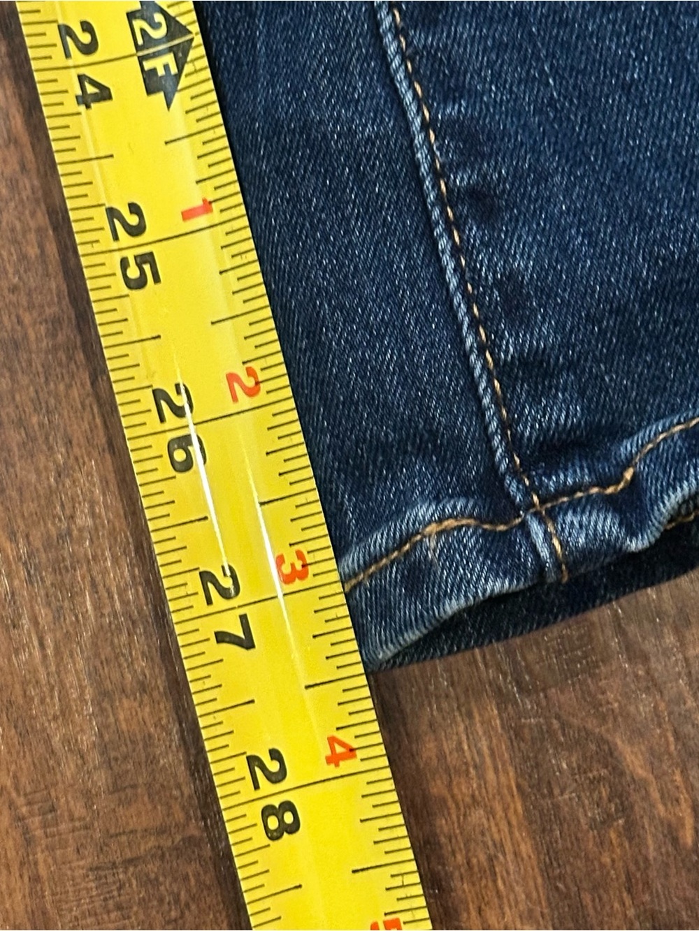 Old Navy Dark Blue Kicker Bootcut Jeans - Picture 6 of 6